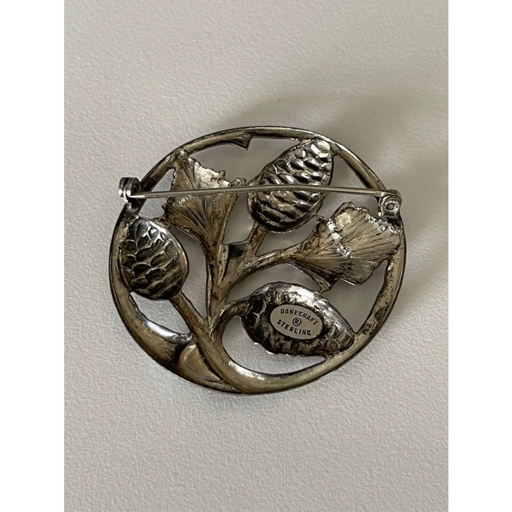 Vintage danecraft sterling brooch